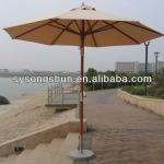 Wood Umbrella Wooden Garden patio Umbrella