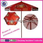 2014 beer promotional garden umbrella