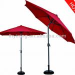 9 feet outdoor parasol with tilt printing customize