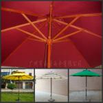 2.7m8k wooden outdoor umbrella-YQ490