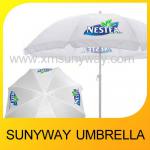 Big outdoor beach umbrella