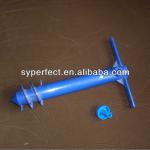 Manual screw Beach Driller Plastic ABS Umblrella Ground Drill