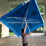 promotional waterproof aluminum advertising outdoor square patio umbrella