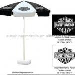 2.4 meter windproof beach sun parasol