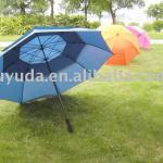 big Promotion Windproof Double Layer Golf Umbrella