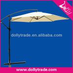 Outdoor patio metal cantilever garden umbrella