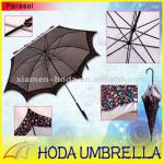 promotional flower patio lace umbrella