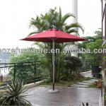 High quality 3 meter round shape KD structure promoting sun patio umbrella /beach parasol