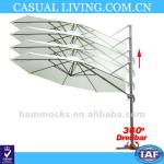 Aluminum offset umbrella, garden umbrella NEW sun umbrella