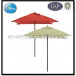 polyester UV proof square wooden patio umbrella for hot selling