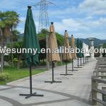 WUL-005A Alum Solar Auto LED light Sun Umbrella