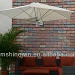 wall mounted umbrella patio umbrella wall shadow