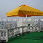 Wooden square market umbrella