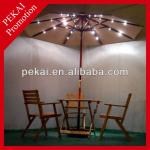 Big Outdoor LED umbrella,garden LED umbrella