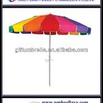 Rainbow beach umbrella/uv protect umbrella