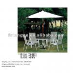 Patio Umbrella with leisure chair