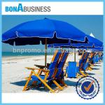 High quality beach patio umbrella with wooden handles