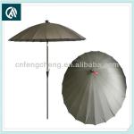220cm*24k high quality chinese wholesale crank garden patio umbrella