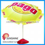 Outdoor advertising beach umbrella