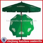 Radius 125cmX8panels wooden frame outdoor garden umbrella for sale, big garden umbrella-HZGD3 garden umbrella