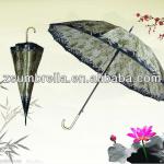 16K straight satin chinese umbrella