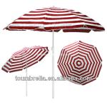 Promotion colorstripe tilt table sunshade beach-Beach umbrella-TC-B0003(OEM)
