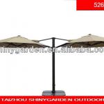 Outdoor umbrella,double hanging umbrella