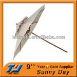 Outdoor furniture wooden parasol