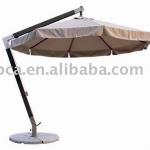 Free Pole Wooden Umbrella(3.5M)-PCA-HUB-3500W