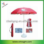 Hello kitty 2 Folding Beach Umbrella with shoulder carry bag-XSB005