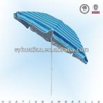140g Polyester Stripe In Rotary Screen Printing Beach Umbrella