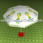 2014 Brazil World Cup,customized beach umbrella,sales promotion, advertising