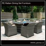 Modern rattan wicker restaurant outdoor furiture