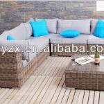 2013 modern rattan garden sofa wicker furniture