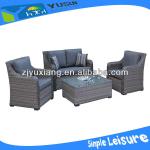 Luxury outdoor furniture sectional wicker sofa set