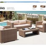Calamba new Garden Sythetic wicker Sofa furniture rattan lounge outdoor Garden Furniture