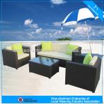 A - Outdoor garden furniture wicker sectional sofas 6420-s