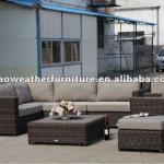garden rattan sofa/indoor rattan furniture