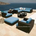 Shunde Outdoor Patio Wicker Furniture / Muebles - spain rattan sectional sofa sets