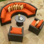 High quality Outdoor Rattan Furniture sofa set 2013 New