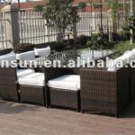 13pcs outdoor living PE rattan/wicker patio furniture