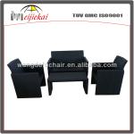 High Quality Modern ourdoor furniture 4pcs K.D. rattan sofa WJK-SF-27