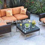 2014 New design outdoor American style modern apartment corner sofa