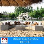 leisure outdoor rattan wicker garden sofas EH-056SD