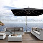 2014 hot sale rattan wicker outdoor modern rattan sofa-LP-4254
