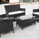 2014 NEW DESIGN FASHION ALL WEATHER PE RATTAN PATIO METAL FURNITURE,AWRF6114,METAL FURNITURE,UV-RESISTANT,MANUFACTURER-AWRF6114