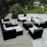 MS--6086 2013 best selling cheap wicker outdoor furniture 9pcs garden sofa