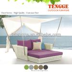 Outdoor rattan garden furniture Lullaby day bed