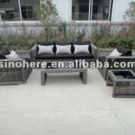 Sectional Rattan Sofa Set Footrest AK1322