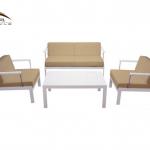 china house design stacking furniture outdoor Aluminium Sofa set MB3050